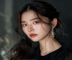 水野优香时尚造型特写，精致妆容与配饰搭配，展现高级感与个人审美